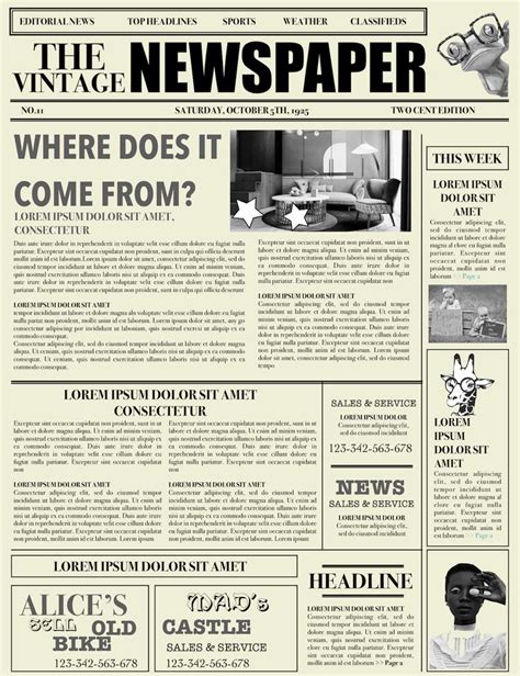 free newspaper generator.